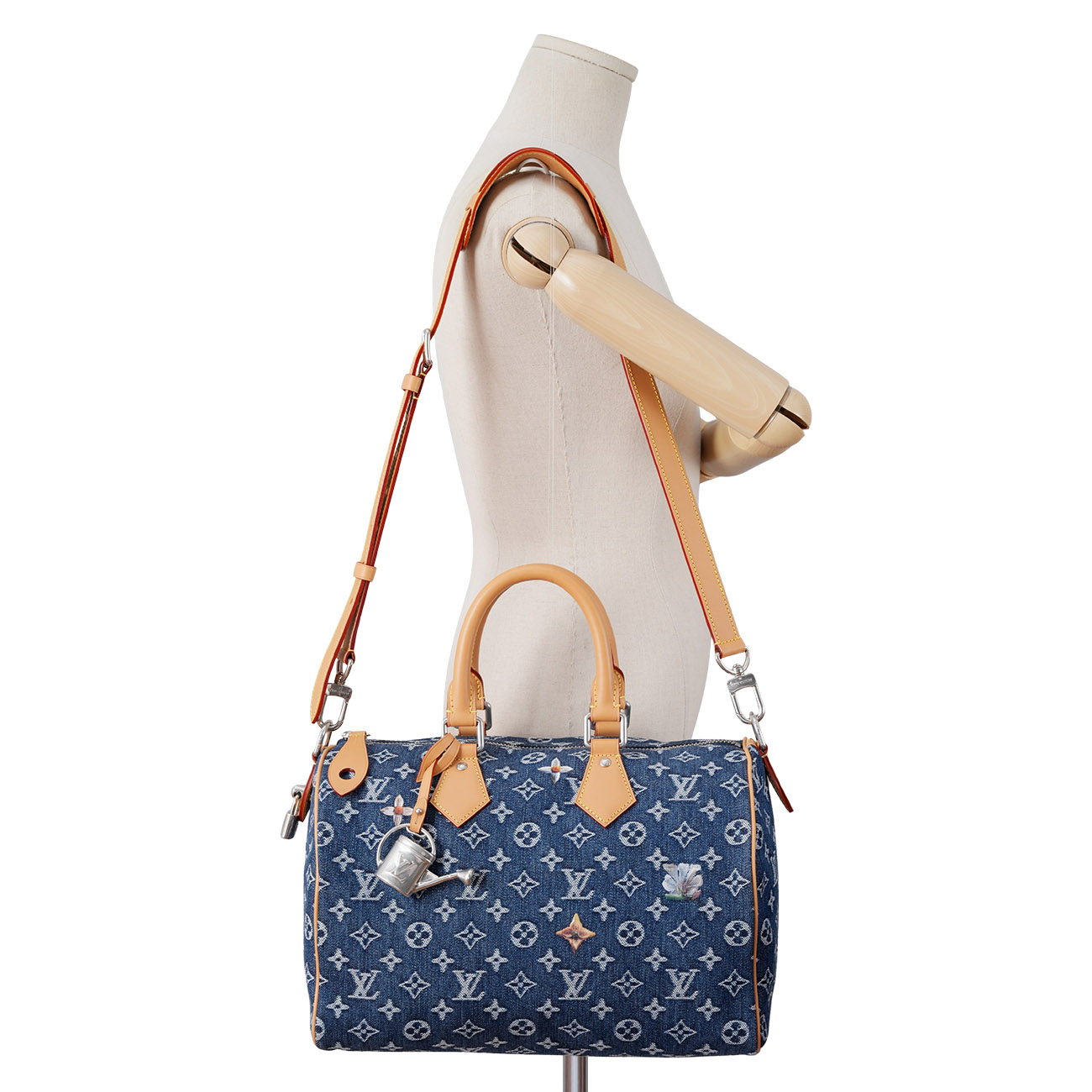 LOUIS VUITTON(USED)루이비통 M27556 데님 스피디 30 반둘리에